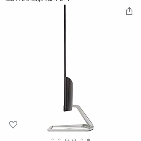 Monitor or people call it computer 24 inches - Picture 3 of 4